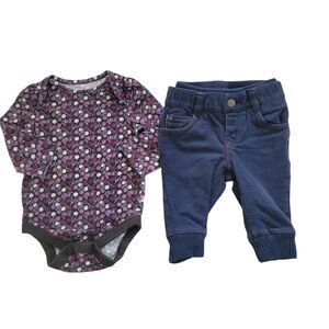 Baby Gap Jeans + Bodysuit Outfit